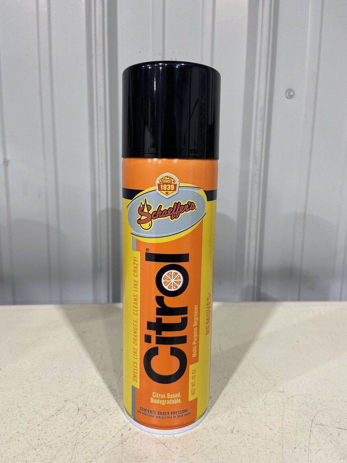 Schaeffer's Citrol Citrus Degreaser 266 16oz Can