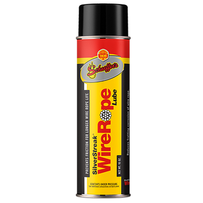 Schaeffer's 199 Silver Streak Wire Rope Lubricant 16oz Can