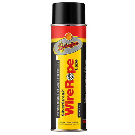 Schaeffer's 199 Silver Streak Wire Rope Lubricant 16oz Can