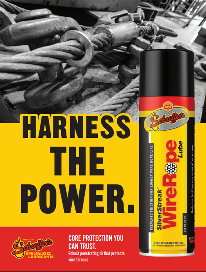 Schaeffer's 199 Silver Streak Wire Rope Lubricant 16oz Can
