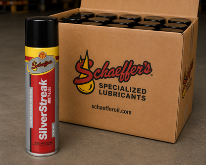 Schaeffer's 200 Silver Streak Multi-Lube Spray Case of 12 Cans