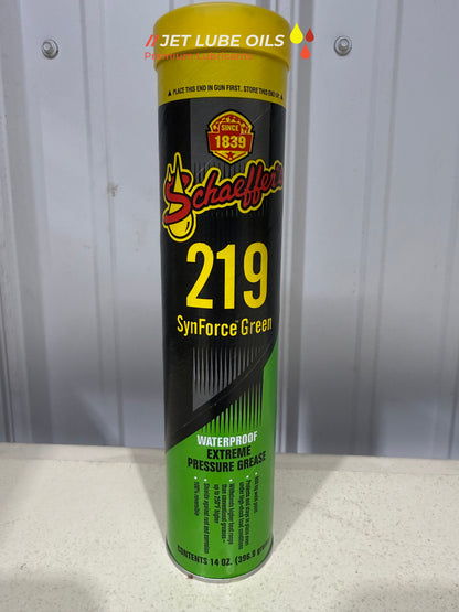 Schaeffer's 219 Synforce Green Waterproof Grease 30 Tube Case Choose NLGI