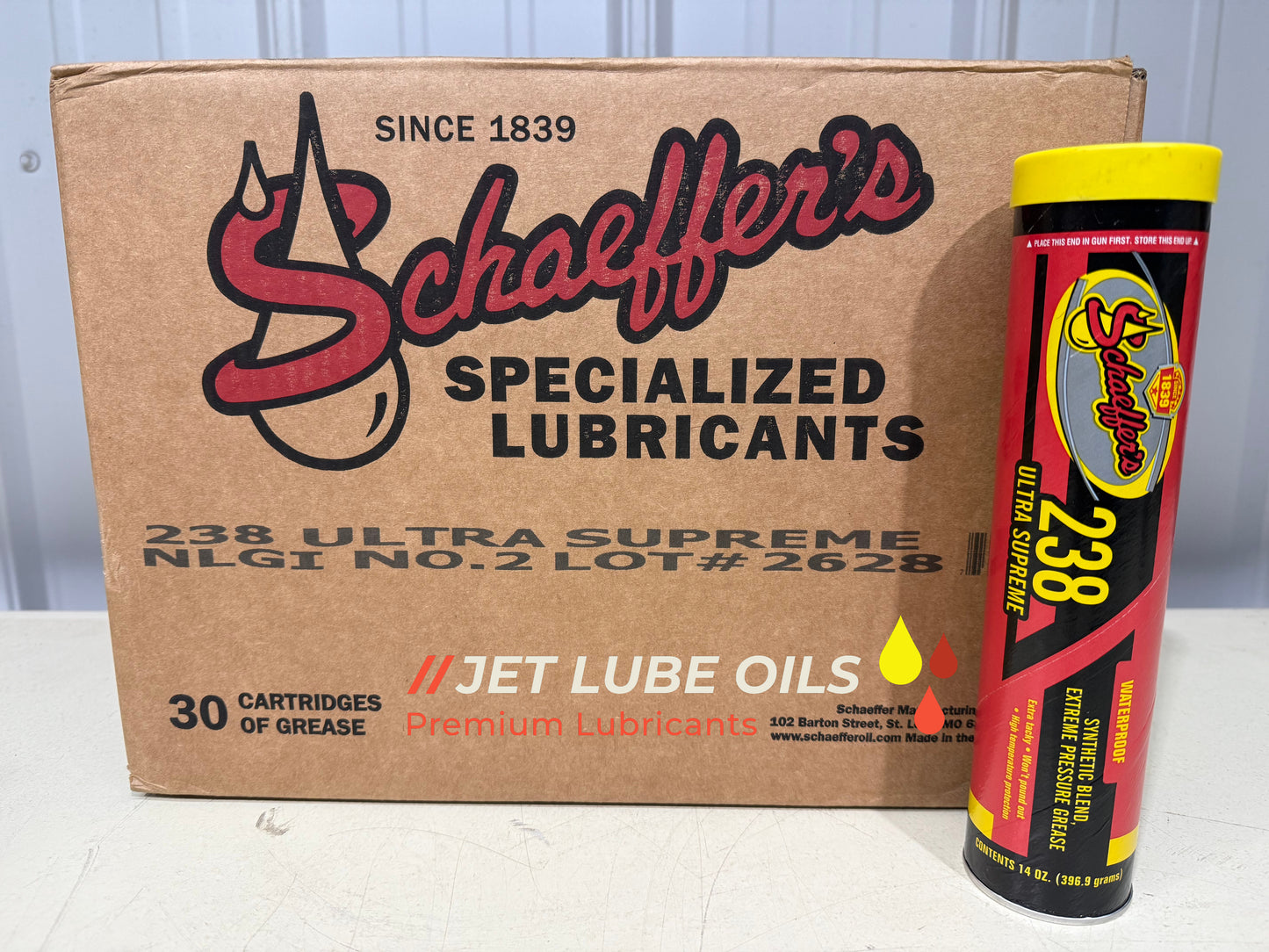 Schaeffer's 238 Ultra Supreme Grease Case 30 Tubes - Choose NLGI