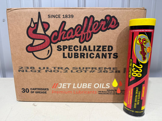 Schaeffer's 238 Ultra Supreme Grease Case 30 Tubes - Choose NLGI