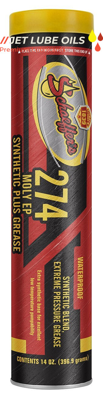 Schaeffer's 274 Moly EP Synthetic Plus Grease 10 Tubes NLGI #2