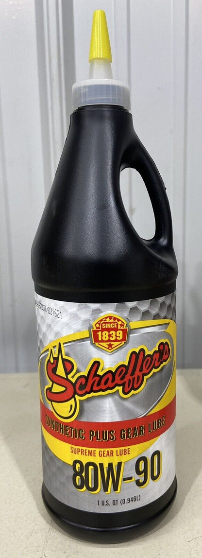 Schaeffer’s 80w-90 293 Supreme Synthetic Gear Lube 12 Quart Case