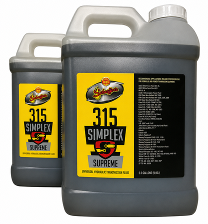 Schaeffer's 315 Simplex Supreme Tractor Hydraulic Fluid 5 Gallon Box