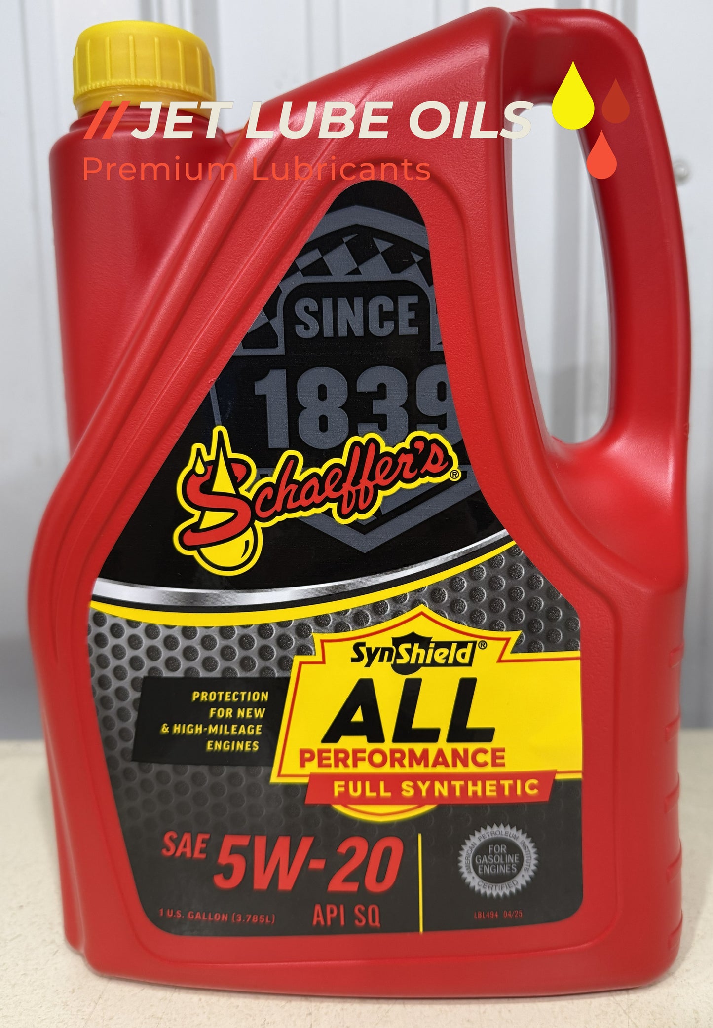 Schaeffer's 6520 5W-20 All Performance Full Synthetic Engine Oil 1 Gallon