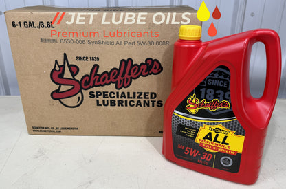 Schaeffer's 6530 SynShield All Performance Full Synthetic 5W-30 6 Gallons