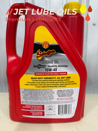 Schaeffer’s 15W-40 700 Synshield Diesel Engine Oil 1 Gallon