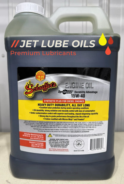 Schaeffer’s 15W-40 700 Synshield Diesel Engine Oil 5 Gallon Box