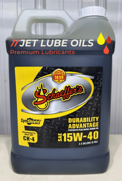 Schaeffer’s 15W-40 700 Synshield Diesel Engine Oil 5 Gallon Box