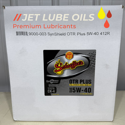 Schaeffer's 9000 5W-40 OTR Plus Full Synthetic Diesel Engine Oil 5 Gallon Box