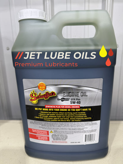 Schaeffer's 9000 5W-40 OTR Plus Full Synthetic Diesel Engine Oil 5 Gallon Box