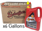 Schaeffer's 5W-40 Full Synthetic 9000 OTR Plus Diesel Engine Oil 6 Gallons