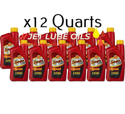 Schaeffer's 9006 Full Synthetic Racing 2 Stroke Oil 12 Quarts