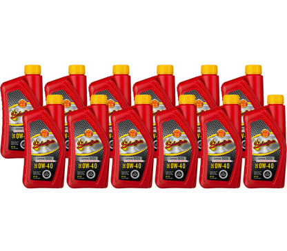Schaeffer's Supreme 9040 Full Synthetic 0W-40  12 Quarts